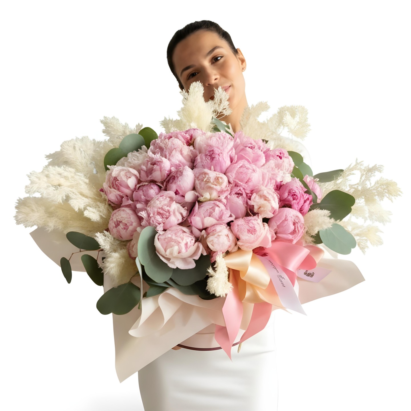 Light Pink Peony Miracle Elegance Flower Box Light Pink Peony Miracle Elegance Flower Box