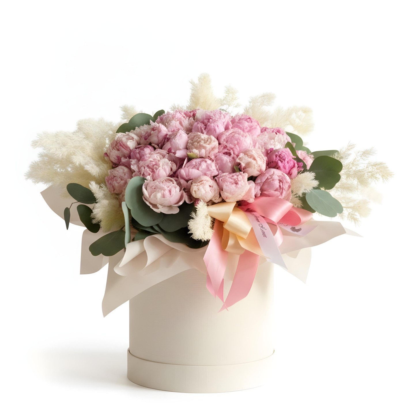 Light Pink Peony Miracle Elegance Flower Box Light Pink Peony Miracle Elegance Flower Box