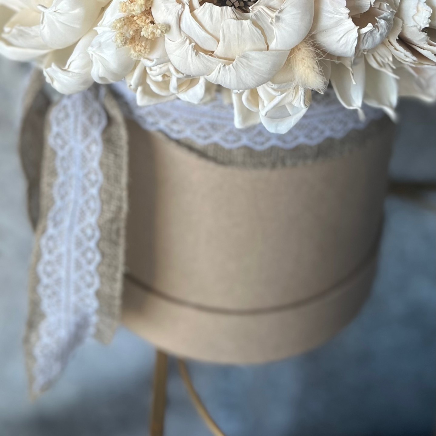 CAMILA collection Sola Wood Peonies Box CAMILA collection Sola Wood Peonies Box