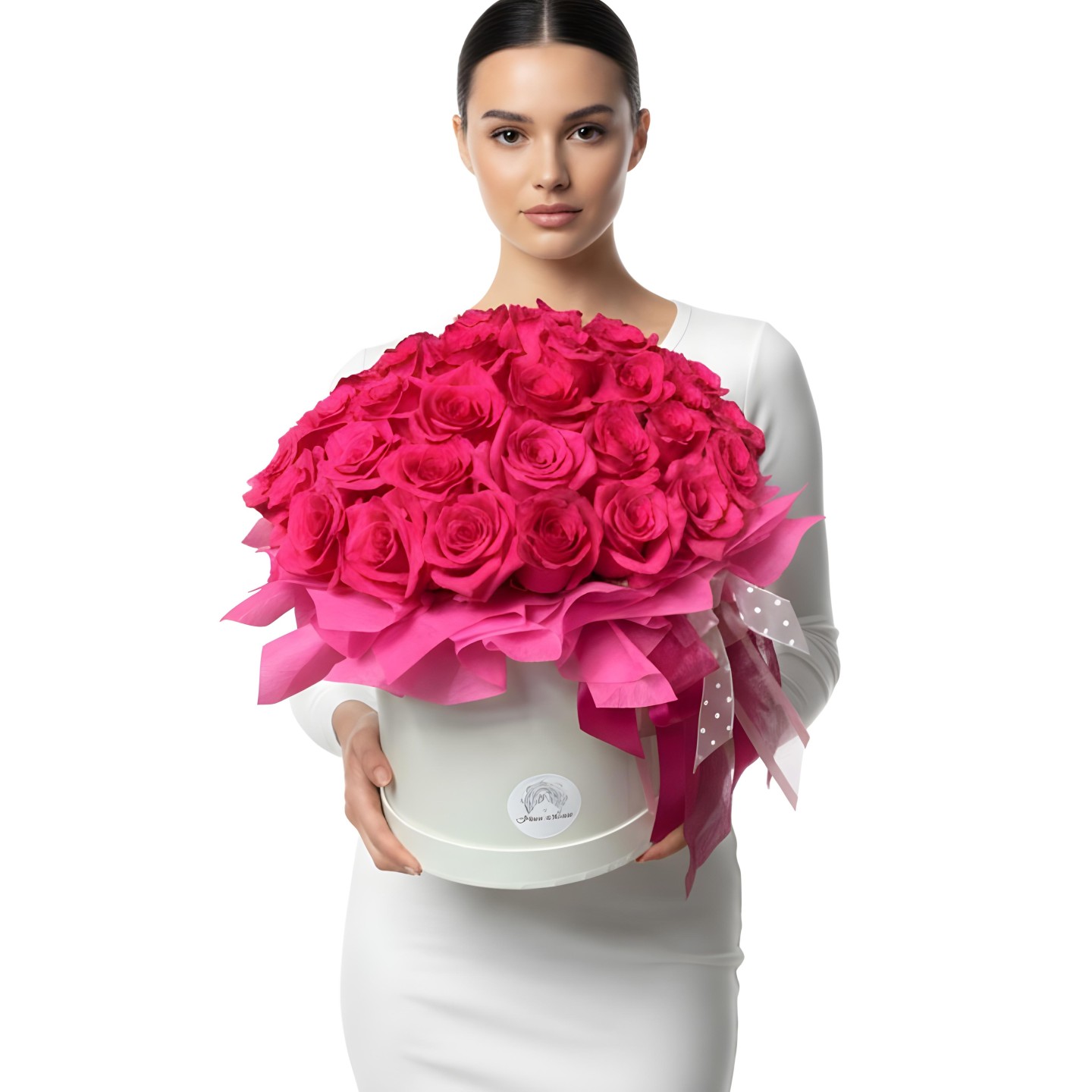 Hot Lyla Rose Fresh Flower Box Hot Lyla Rose Fresh Flower Box