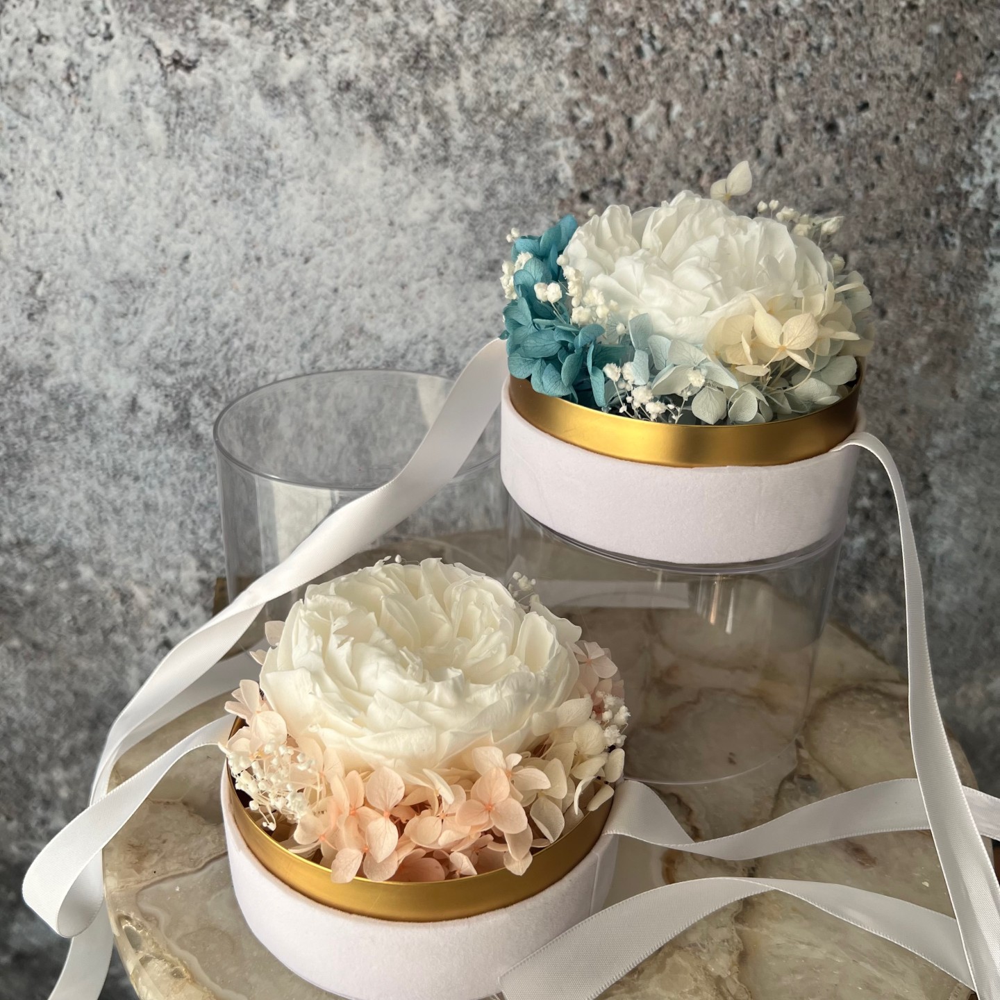 LIZI collection single Preserved Peony box LIZI collection single Preserved Peony box