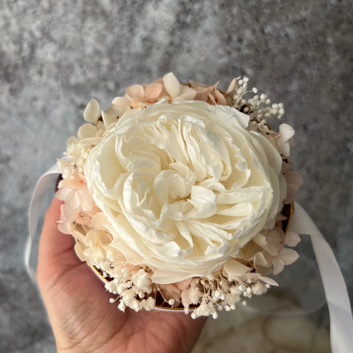 LIZI collection single Preserved Peony box LIZI collection single Preserved Peony box