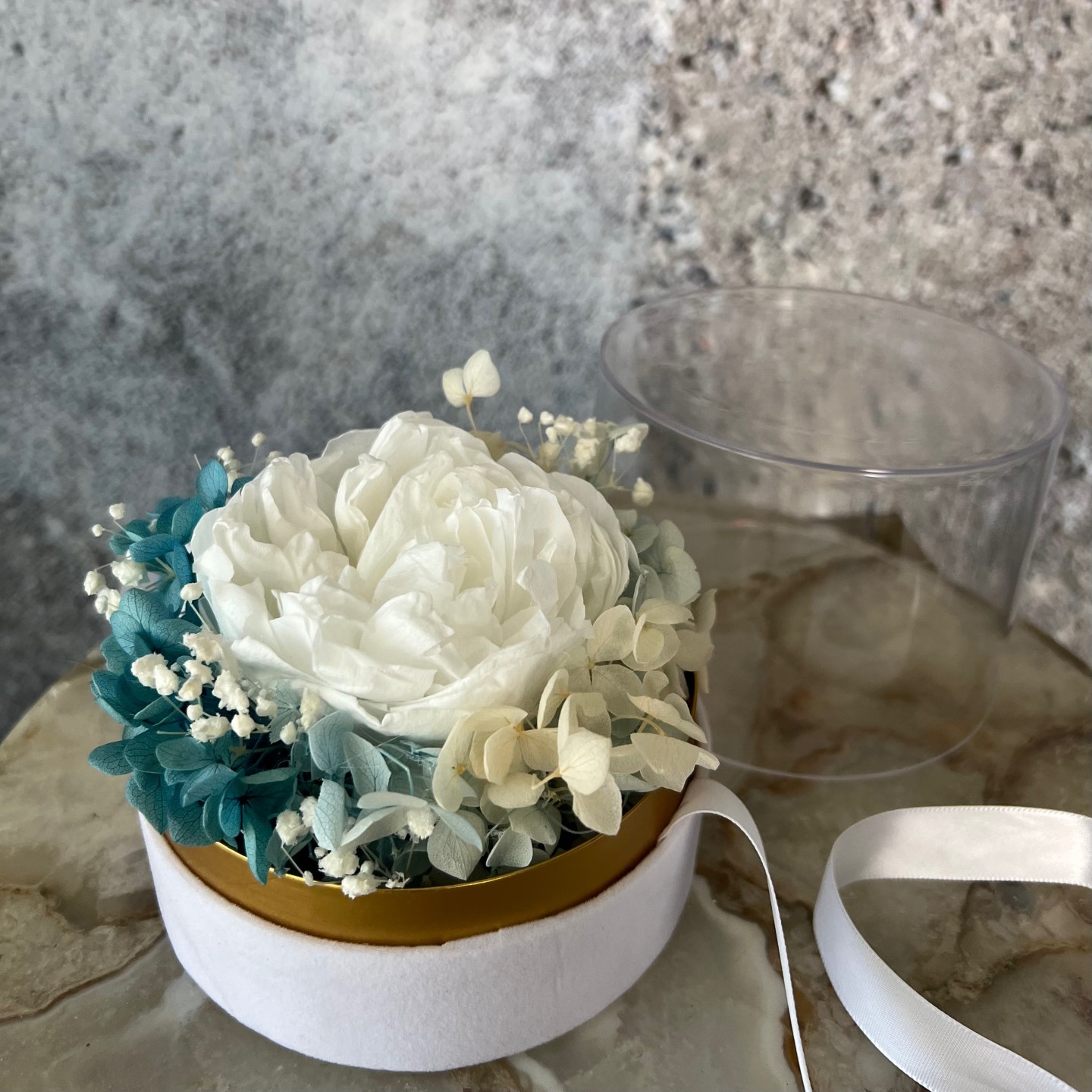 LIZI collection single Preserved Peony box LIZI collection single Preserved Peony box