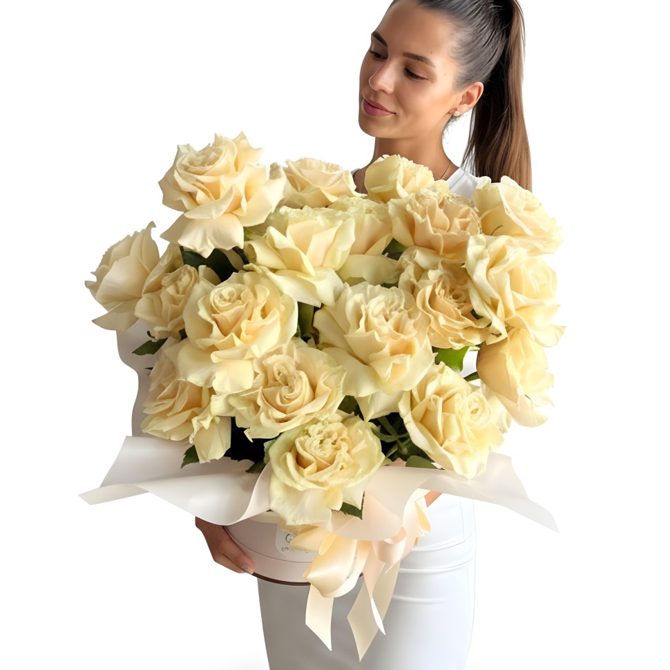 Creme Roses Cloud Box Creme Roses Cloud Box