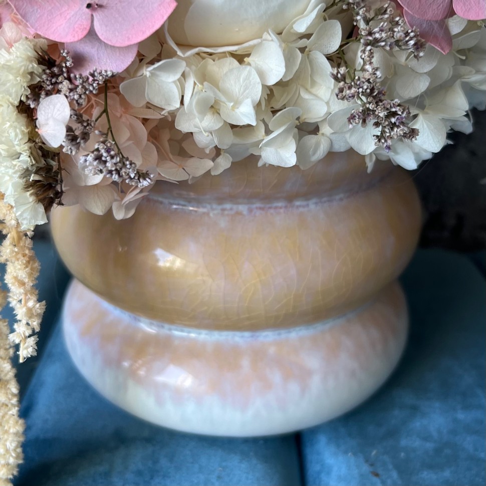 PALOMA collection Preserved Peony Vase
