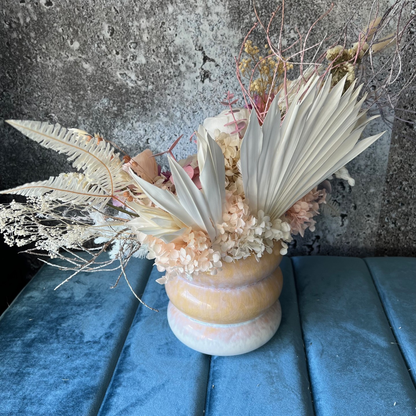 PALOMA collection Preserved Peony Vase PALOMA collection Preserved Peony Vase