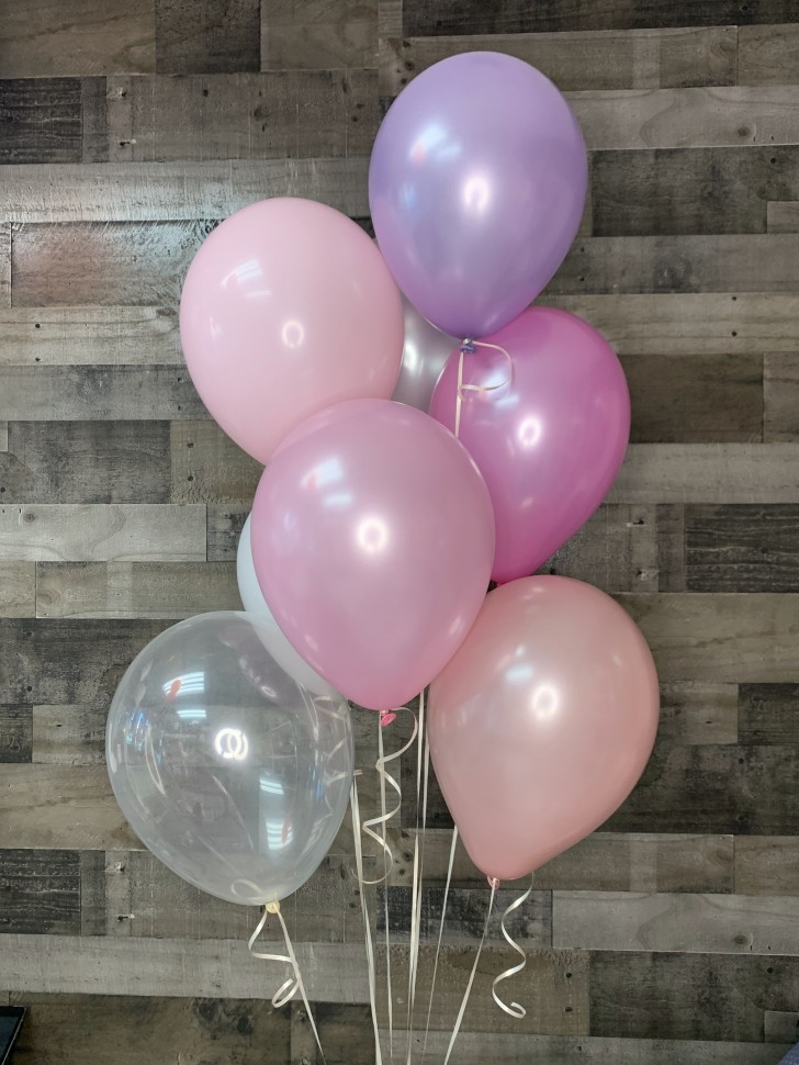 Pinky Cloud Balloon Bouquet Set