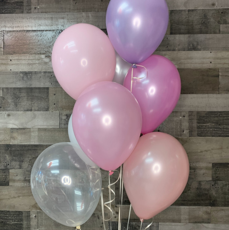 Pinky Cloud Balloon Bouquet Set