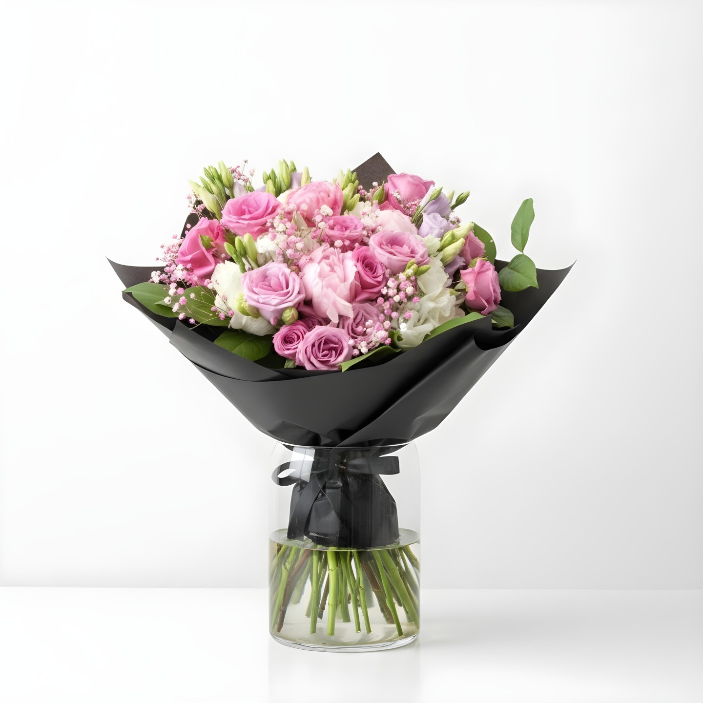 Pink Molly Hand Tied Bouquet