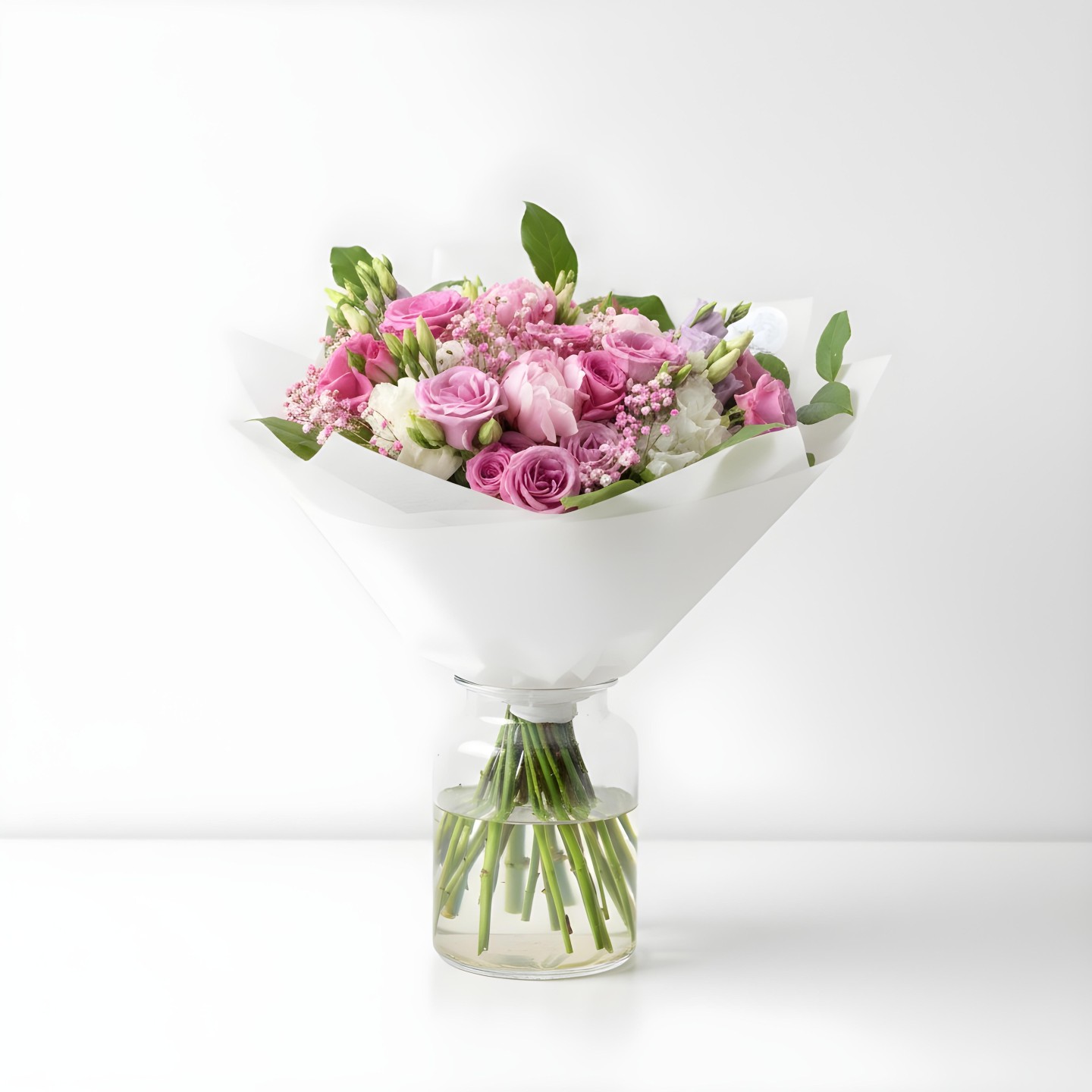 Pink Molly Hand Tied Bouquet