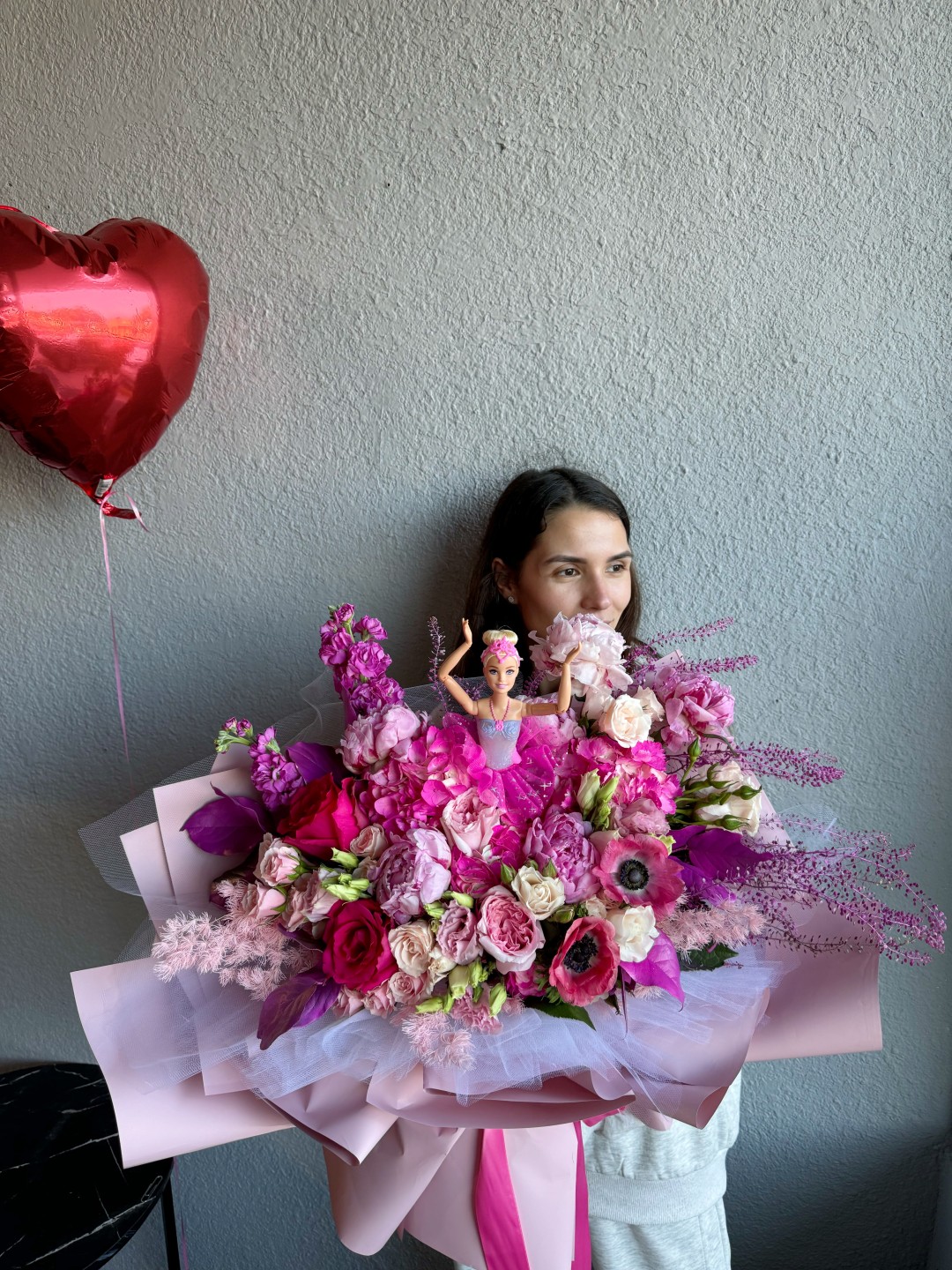 Barbie Fresh Hand Tied Flower Bouquet