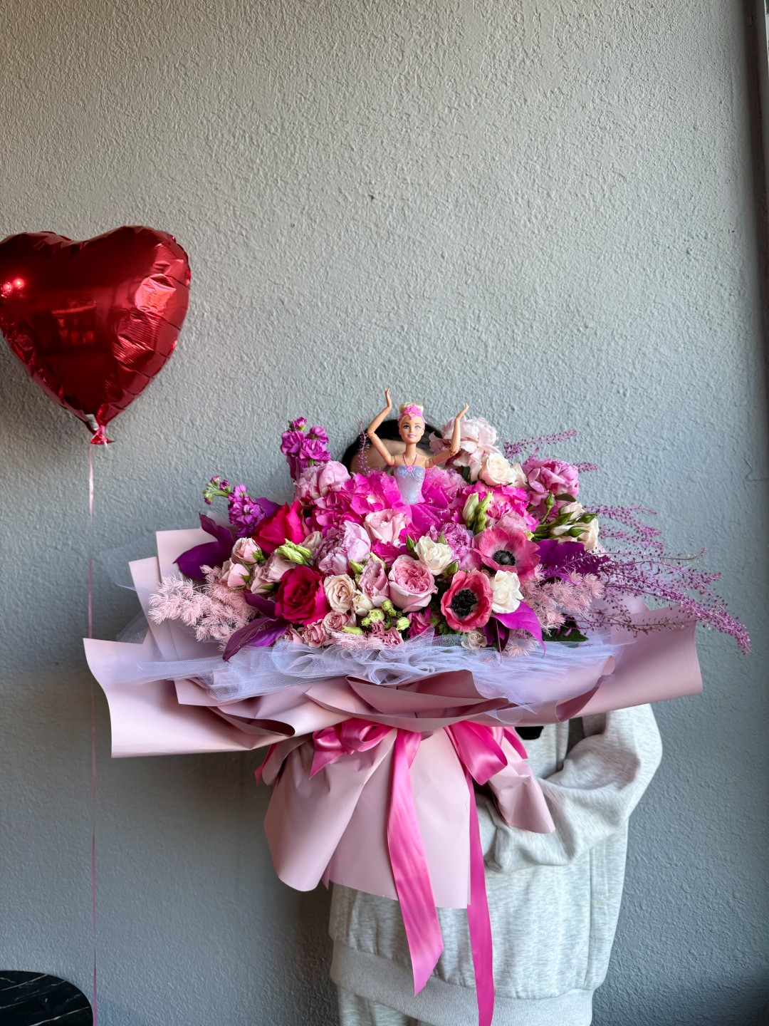Barbie Fresh Hand Tied Flower Bouquet