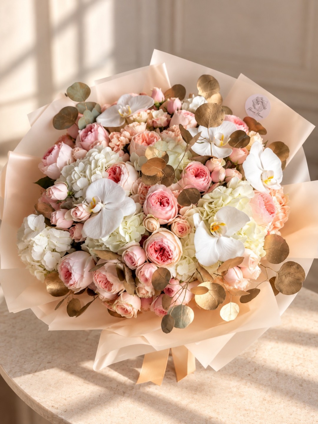 Golden Blush Bouquet